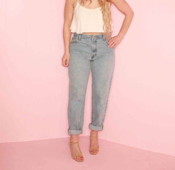 Levis 550 High Waisted Denim