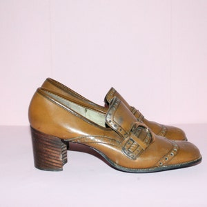 Paris School Shoes/ Leather/ Size 7.5