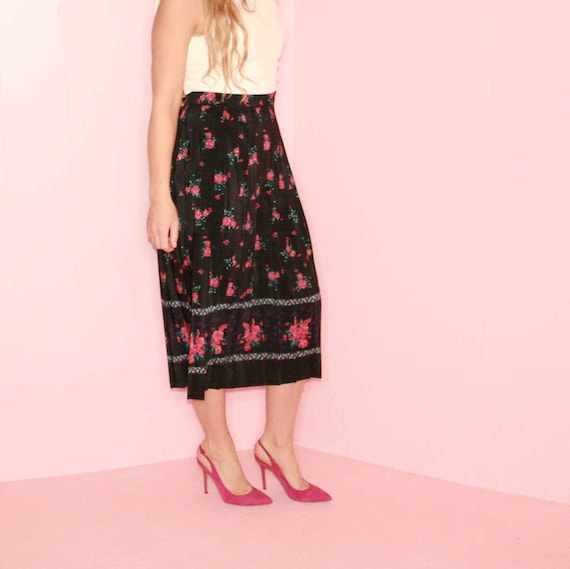 Floral Maxi Skirt - image 2