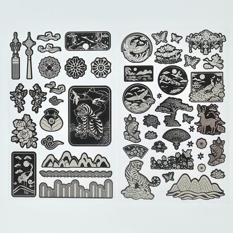 Sticker Paze Hanbok Sticker Sheet - Etsy