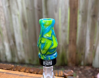 Double reed hand turned acrylic duck call