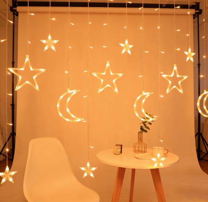 apperhapp Curtain String Lights