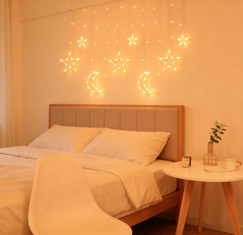 apperhapp Curtain String Lights - Thumbnail 4