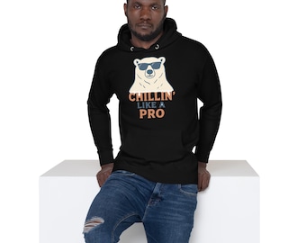 Unisex Cotton-Blend Hoodie with Front Pouch