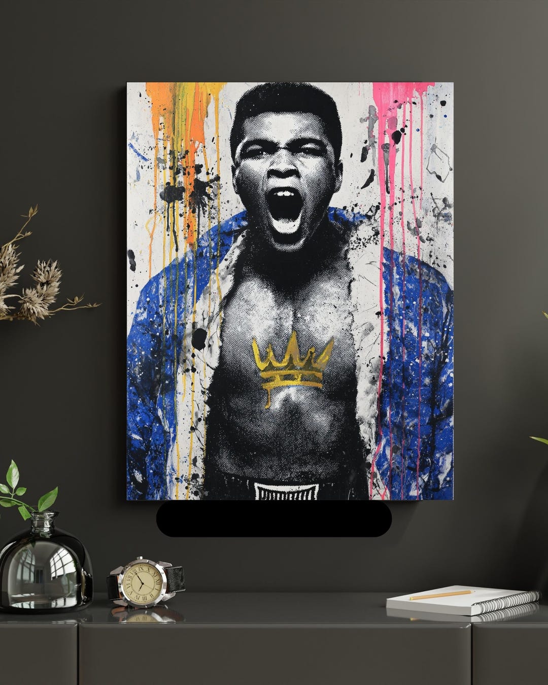 Muhammad Ali Street Art – Legendary Boxing – King of the Ring ...