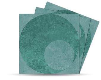 DECORE TALES Premium Peel and Stick Polyurethane Floor Tiles |Non-Slip & Durable | No Mess DIY Update for Rentals and Homes- FST161