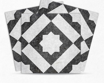 DECORE TALES Premium Peel and Stick Polyurethane Floor Tiles | No Mess DIY Update for Rentals and Homes Non-Slip & Durable-FST022