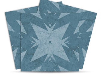 Adesivos de chão removíveis DECORE TALES | Azulejos autoadesivos | Resistentes à água, ideais para crianças e animais de estimação | Designs elegantes para todos os ambientes - FST179