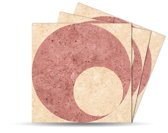 DECORE TALES Premium Peel and Stick Polyurethane Floor Tiles |Non-Slip & Durable | No Mess DIY Update for Rentals and Homes- FST160