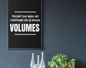 Tomy Motywacyjne Sztuka Ścienna Cyfrowe Pobieranie Męski Cytat Do Wydruku Nowoczesny Czarno-Biały Dekor Prezent dla Mężczyzn