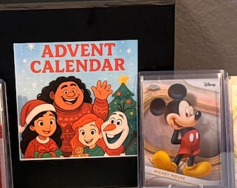 Disney Topps Chrome Trading Card Advent Calendar