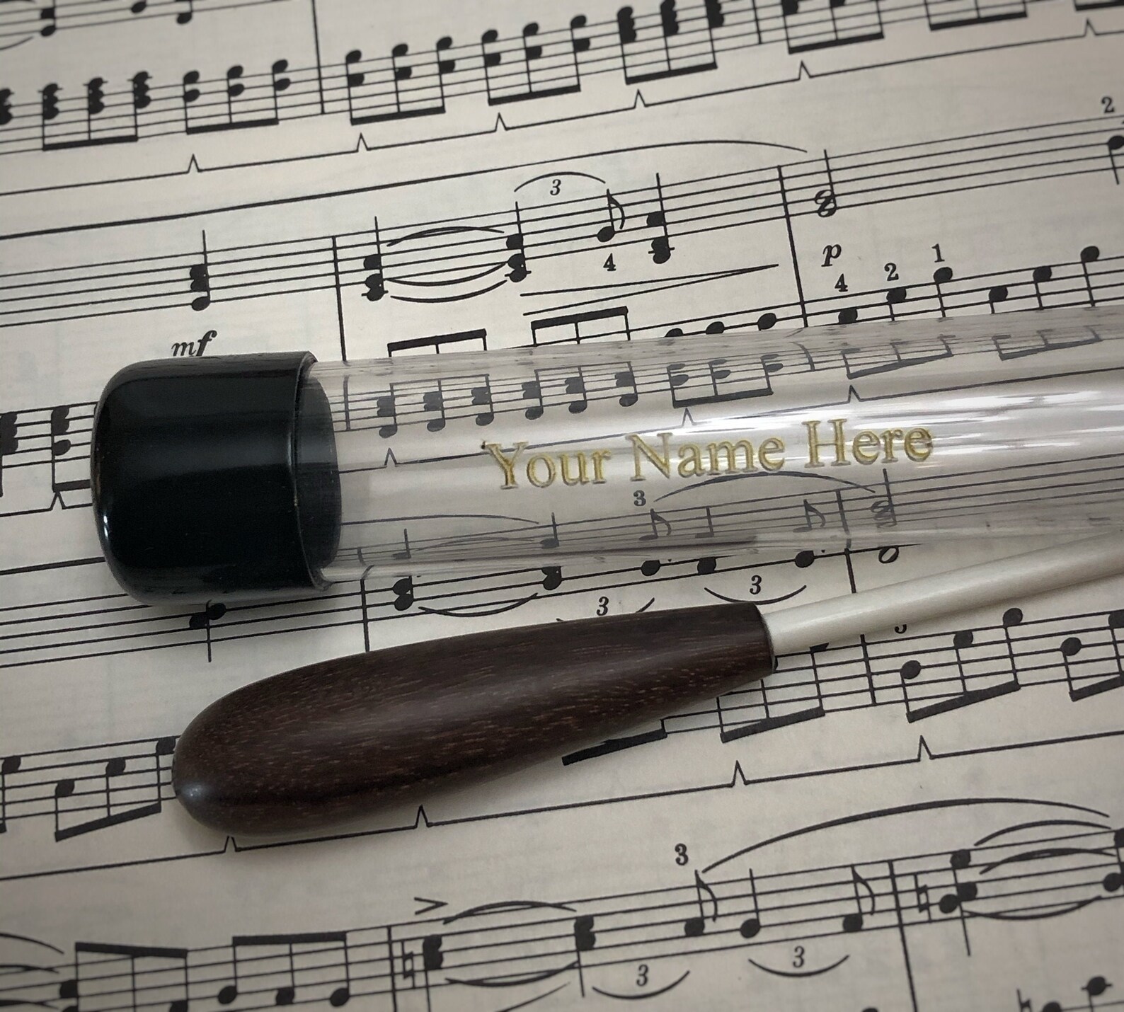 Conductor Baton Case Case Only Baton Sold Separately Etsy