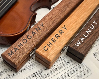 Conductor Baton Case or Music Baton Case Personalizing or Engraving Available (Baton sold Separately)