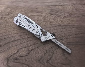 Leatherman Skeletool Adapter, Multitool Blade Holder Upgrade, T-Shank Saw Blade Mod, EDC Tool Accessory