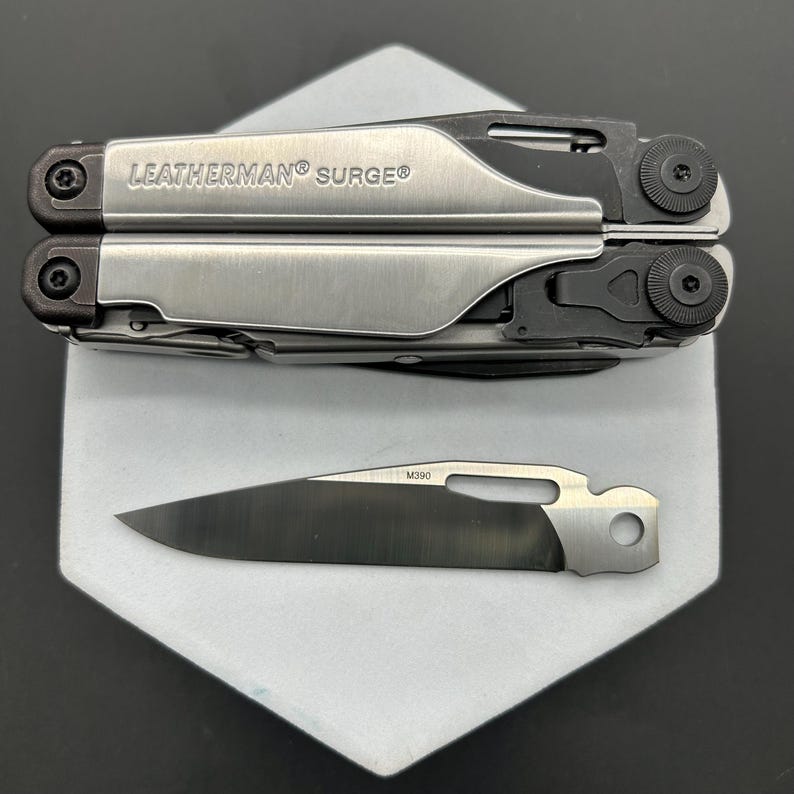 Bohler M390 Steel Blade for Leatherman Surge – Direct Replacement Upgrade image 1