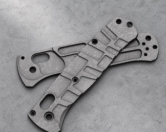 Titanium Handle Scales for Leatherman Wave+, Custom EDC Tool Upgrade, Anodized & Stone Washed Multi-tool Parts, Tactical Gear Gift
