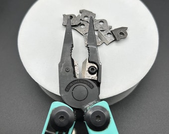 VG10 Damascus Wire Cutter - FOR Leatherman FREE P4/Wave/Surge/ChargeTTI-EDC Upgrade(2PCS)