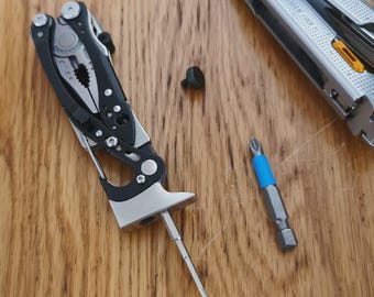 Hammer Head Upgrade for Leatherman Skeletool - EDC Multi-Tool Attachment
