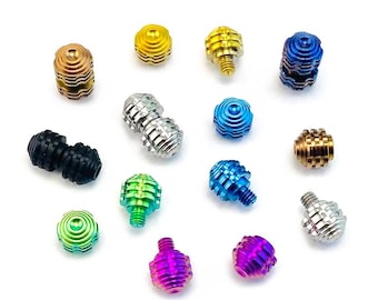 Titanium Thumb Stud for Leatherman ARC/Wave Alpha Main Blade - Fast Opening Button Upgrade