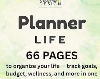 Printable Life Planner A4