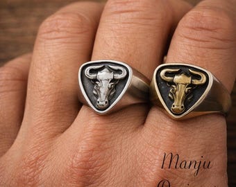ブルバイカーリング メキシコ メキシカンシルバー 925 ハンドメイド