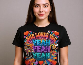 T-Shirt | 60s Rock & Roll Graphic Tee