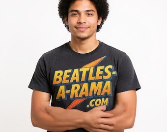 Official Beatles-A-Rama.com Logo T-Shirt - Classic Rock & Beatles Fan Apparel"