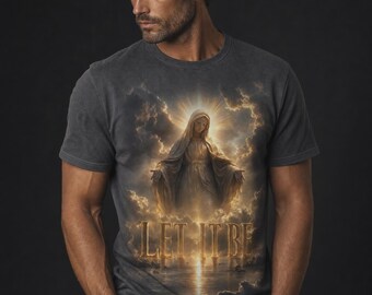 Camiseta Let It Be / Camiseta de banda de rock clásico retro, camiseta gráfica de estilo vintage