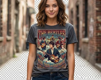 T-Shirt, Retro Song Lyrics Graphic Tee