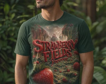 The Beatles "Strawberry Fields Forever" 3D Cinematic T-Shirt