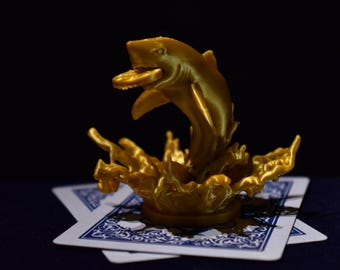 Poker Card Protectors (Shark At The Table)