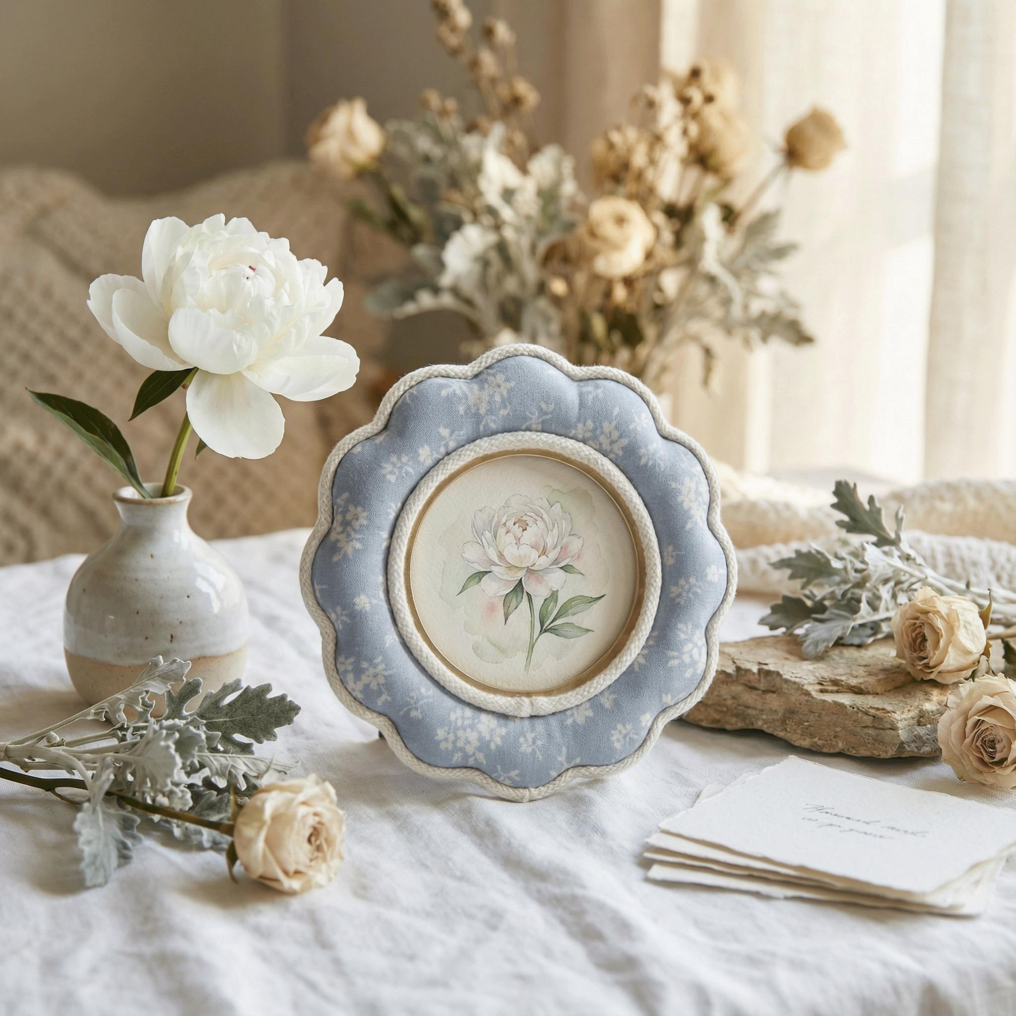 Hydrangea Photo Frame - Etsy