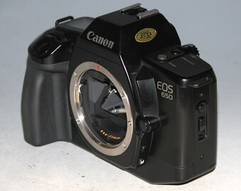 Canon EOS 650 Boîtier 35 Mm Argentique - NON TESTÉ - Occasion - Projet Photo