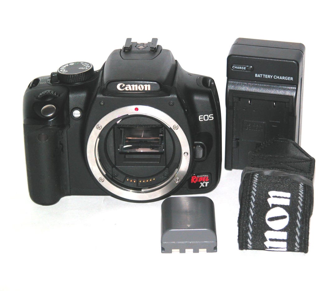 Buy Reconditioned Canon EOS Digital Rebel XT 350D DSLR Camera  (black Body) #9416 Online in India