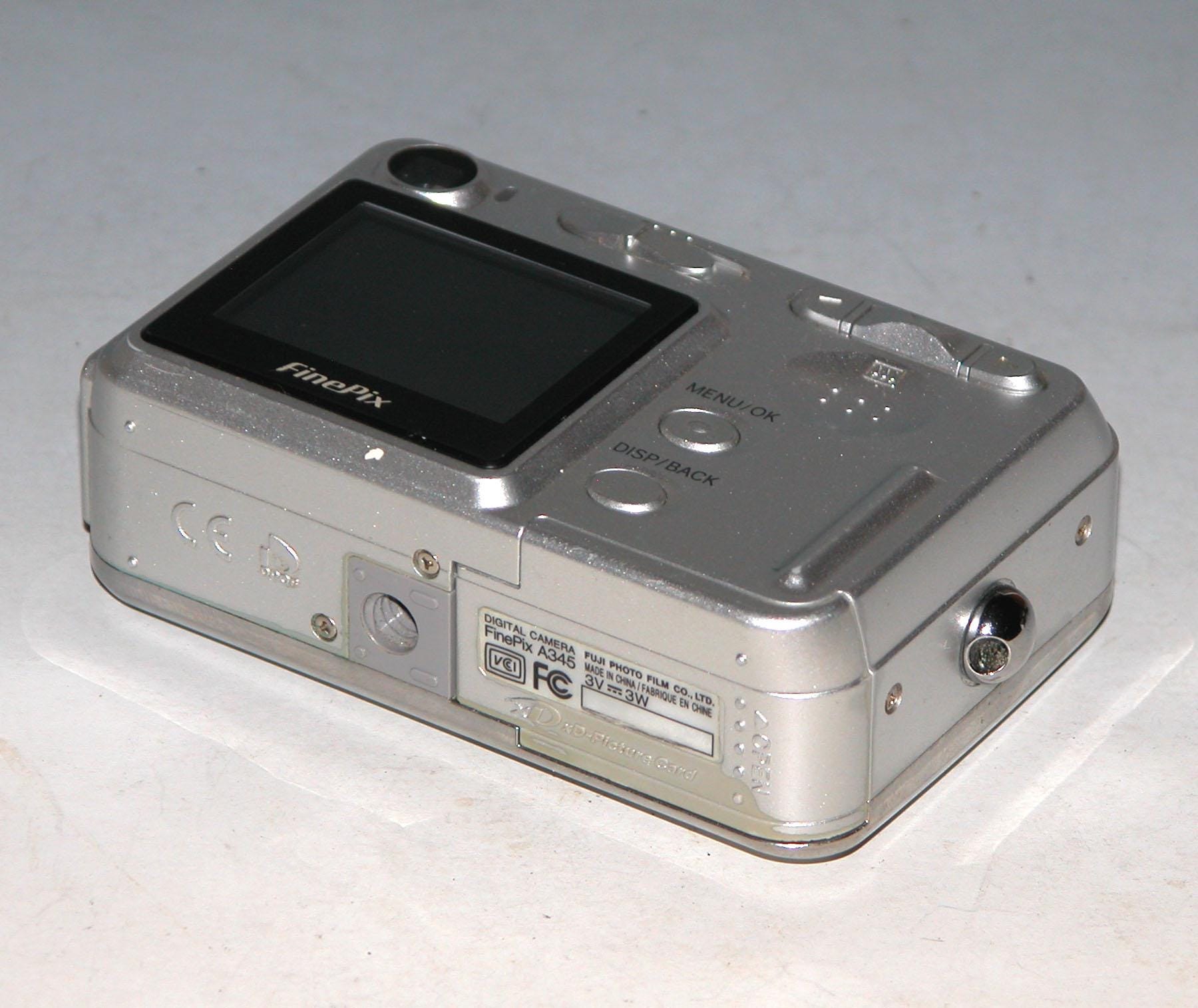 Fujifilm Finepix A345 4.1 MP Digital Camera - Silver #9370