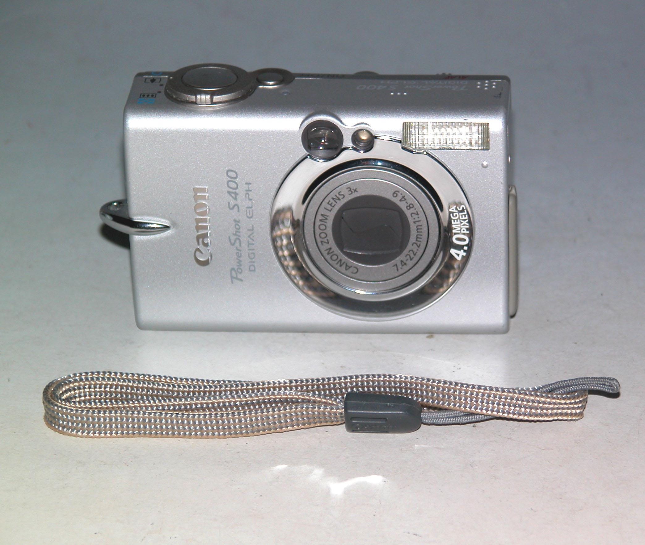 再生品 - Canon PowerShot Digital ELPH S400 4.0MP デジタルカメラ 
