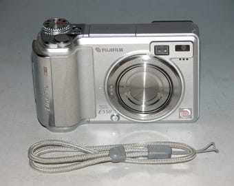 Fujifilm Finepix E510 5MP Digital Camera - Silver - Etsy