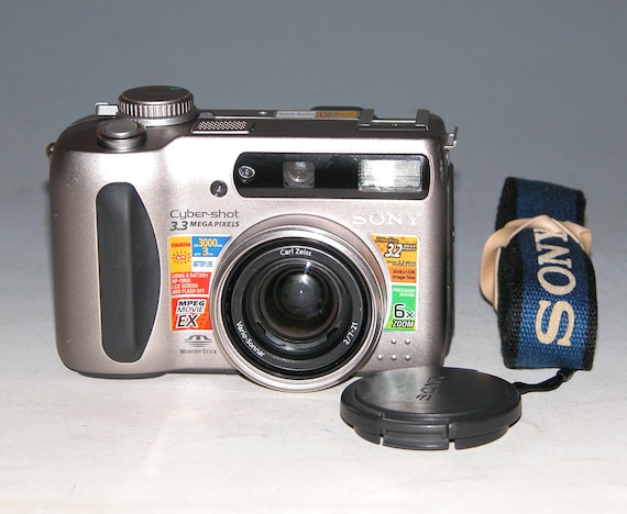 Sony Cyber-shot DSC-S75 3.3MP Digital Camera #6753 - Etsy