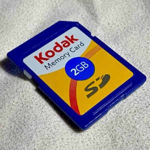 Tarjeta de memoria digital segura Kodak de 2 GB KPSD2GBCNA