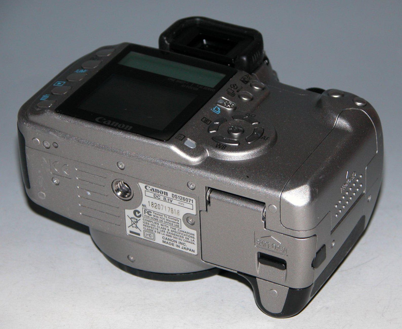 Reconditioned - Canon EOS Digital Rebel XT / 350D 8.0MP Digital SLR ...