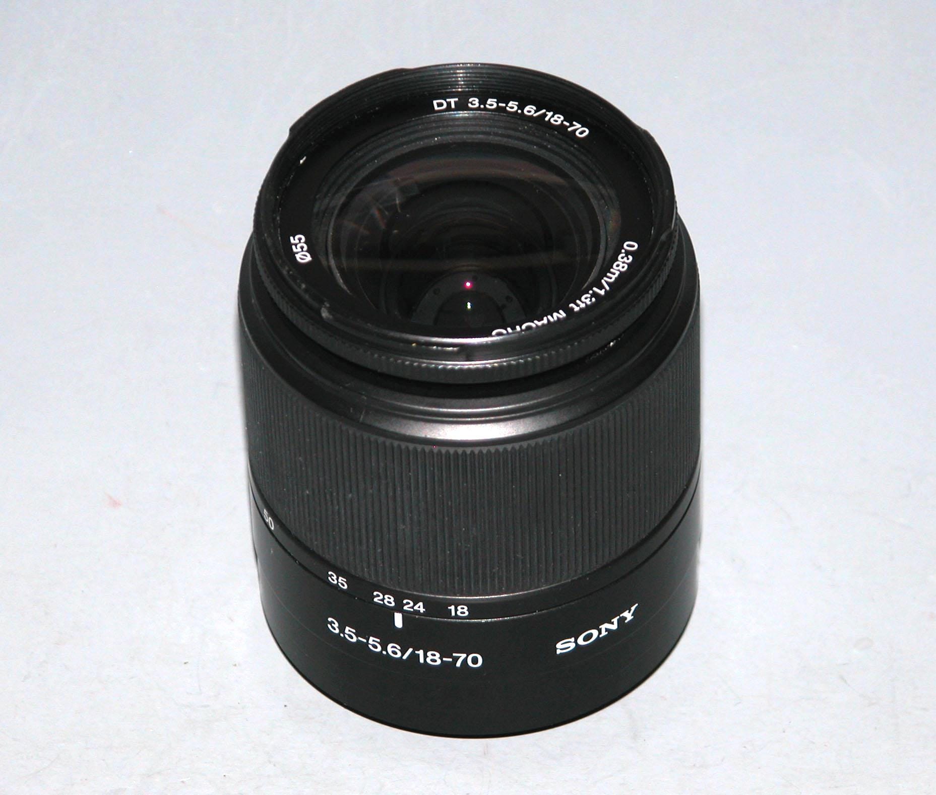 SONY α300/DT 18-70mm (良品） Sony DT 18-70mm f/3.5-5.6 Aspherical ED Standard Zoom Lens