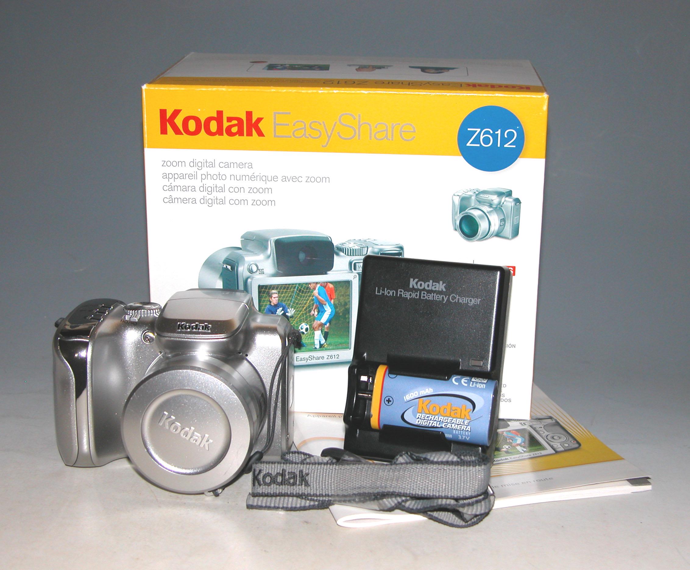 Kodak Easyshare Z612 6.1MP Digital Camera - Silver #0296 - Etsy