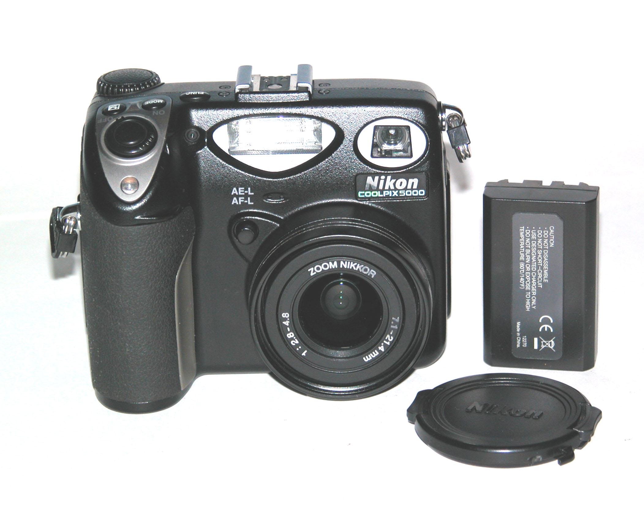 Nikon COOLPIX 5000 5.0MP Digital Camera - Black #2423 - Etsy