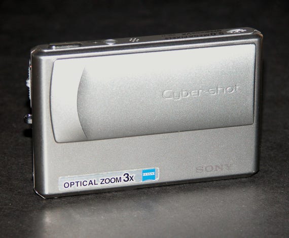 SONY Cyber-shot シルバー デジタルカメラ DSC-T1 良品 SONY ソニー