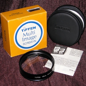 Tiffen 62mm Multi-Image 3P Prism Lens Filter (Japan)