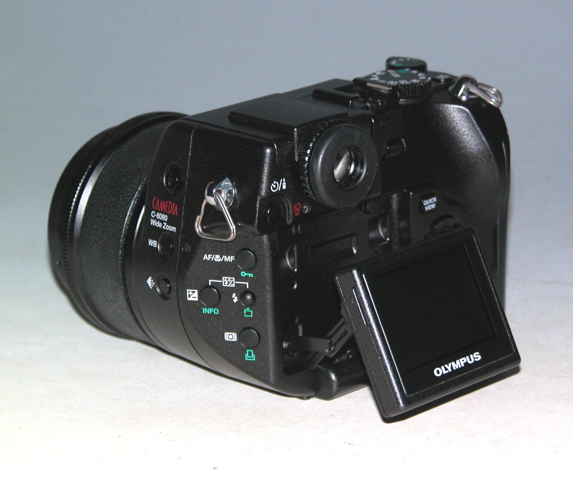 Reconditioned - Olympus C-8080 Wide Zoom 8.0MP Digital Camera