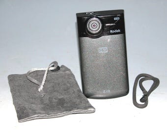 Câmera Kodak Playsport Zx3 - Hd - Azul E Branco - Completa