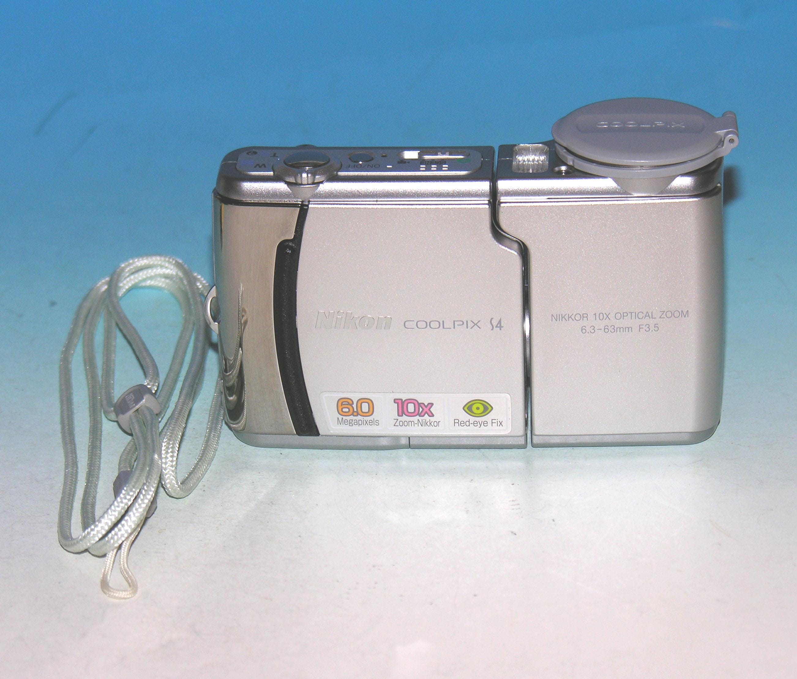 Reconditioned - Nikon COOLPIX S4 6.0 MP Digital Camera
