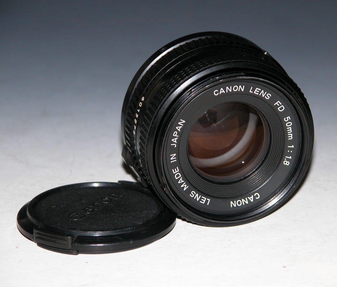 Canon FD 50mm 1:1.8 F/1.8 Camera Lens for SLR Canon A-1, AE-1 (japan