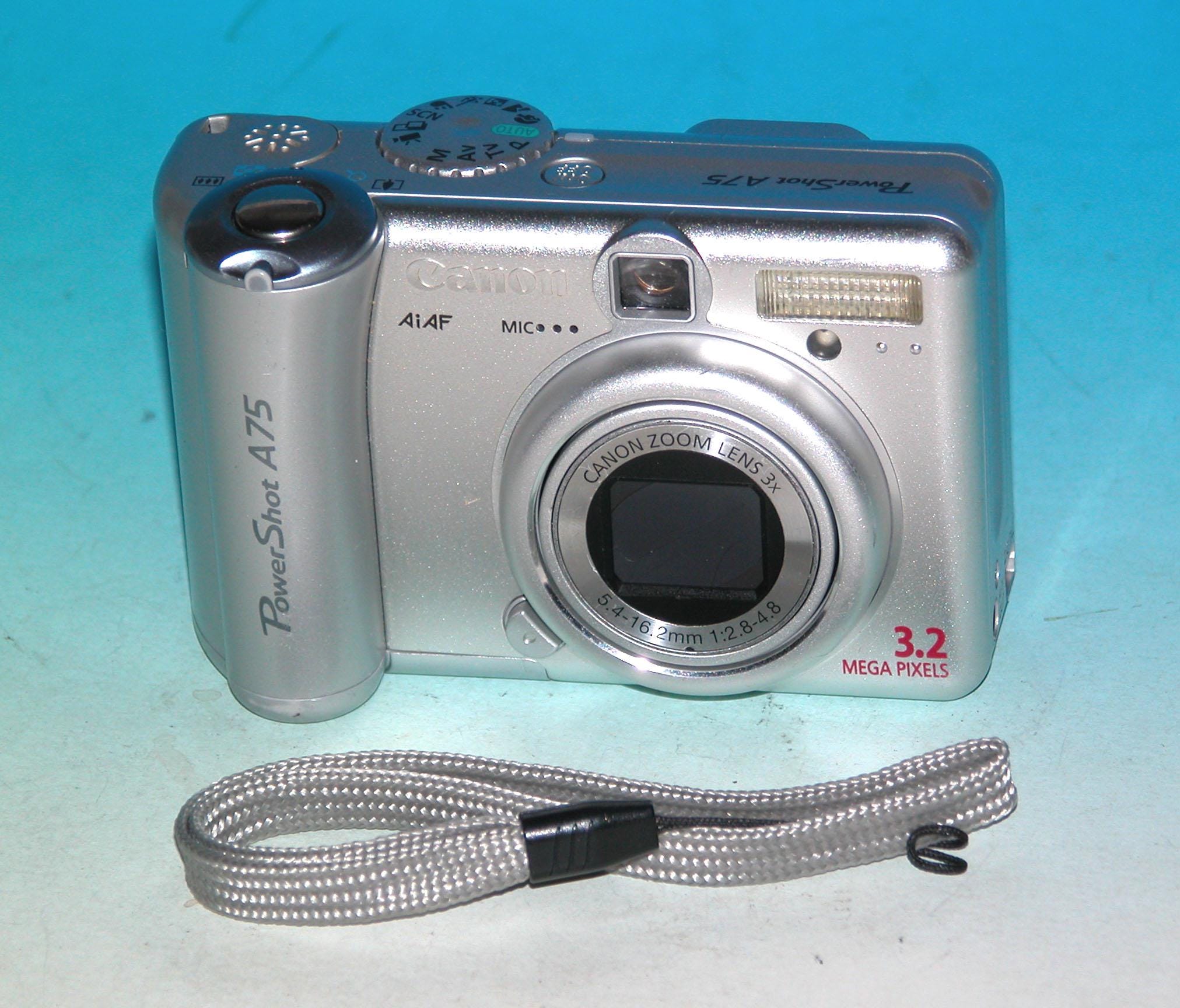 再生品 - Canon PowerShot A75 3.2MP デジタルカメラ #5571 - Etsy 日本